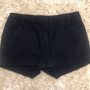 J. Crew Chino Shorts. Navy Blue. Size 2.